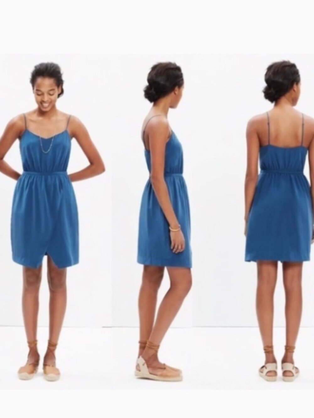 Madewell Silk Sandstar Dress